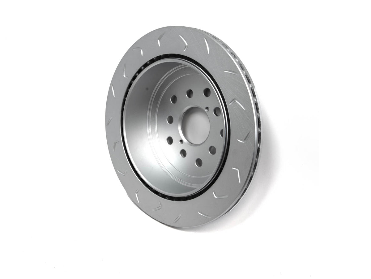 FactionFab Slotted Rear Rotor V2 Dual Drilled - 2022+ Subaru WRX / 2013-2020 FR-S BRZ 86 / 2022-2026 BRZ GR86 Non-Brembo*
